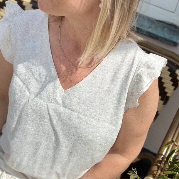 Bluse Kit hør/viskose miks M-XXL