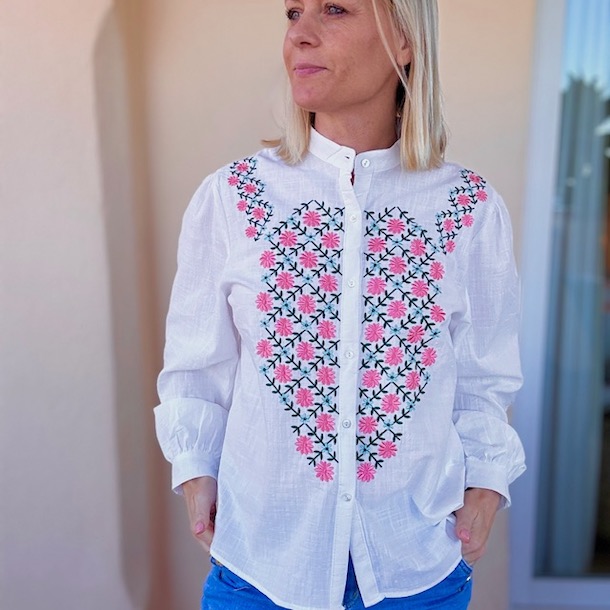 Skjorte CELINE 100% bomuld str. S-XL